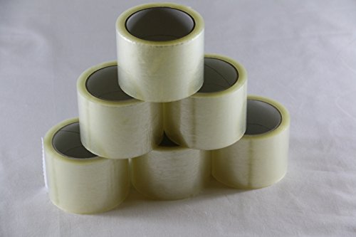0,02 Euro/m 96 Rollen Klebeband transparent leise 75 mm x 66 m PP Acrylat 28 mµ Folie Packband Low noise gute Klebekraft von Mari-Medienverpackungen