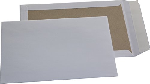 15 St. C4 Papprückwand Versandtaschen weiß 120 gr. Kuvert Haftklebend Briefumschläge HK Briefhüllen von Mari-Medienverpackungen
