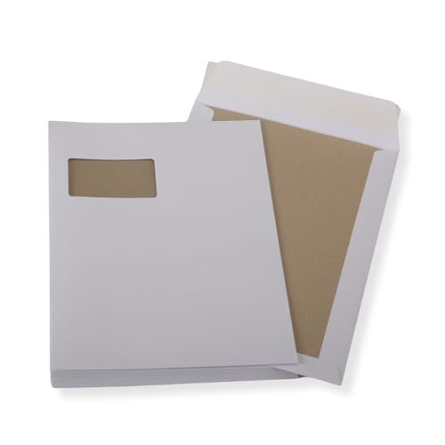 15 St. C4 Papprückwand Versandtaschen weiß mit Fenster 120 gr. Kuvert Haftklebend Briefumschläge HK Briefhüllen 15 St. C4 Papprückwand Versandtaschen weiß mit Fenster 120 gr. Kuvert Haftklebend Briefumschläge HK Briefhüllen von Mari-Medienverpackungen