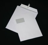 25 Stück Versandtaschen Briefumschläge C4 A4 weiß haftklebend mit Fenster 229x324 mm HK von Mari-Medienverpackungen