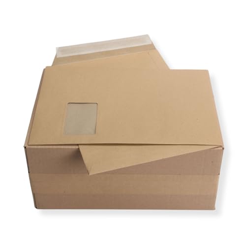 250 St. Versandtaschen Briefumschläge C4 A4 braun haftklebend mit Fenster 229x324 mm HK 250 St. Versandtaschen Briefumschläge C4 A4 braun haftklebend mit Fenster 229x324 mm HK von Mari-Medienverpackungen