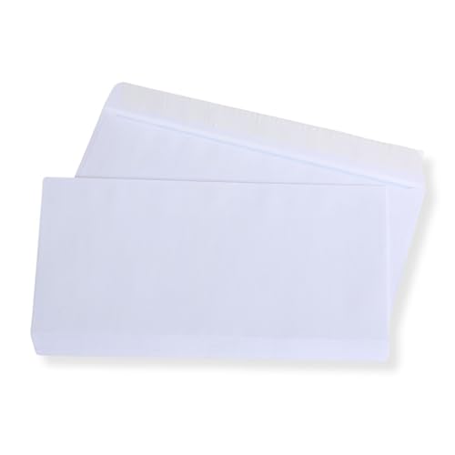 50 St. Briefumschläge DIN lang 110 x 220 mm weiß ohne Fenster Versandtaschen HK Kuvert 50 St. Briefumschläge DIN lang 110 x 220 mm weiß ohne Fenster Versandtaschen HK Kuvert von Mari-Medienverpackungen