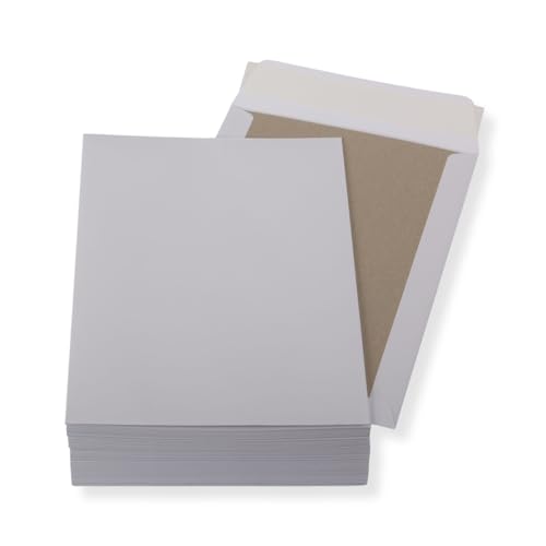 50 St. C4 Papprückwand Versandtaschen weiß 120 gr. Kuvert Haftklebend Briefumschläge HK Briefhüllen von Mari-Medienverpackungen