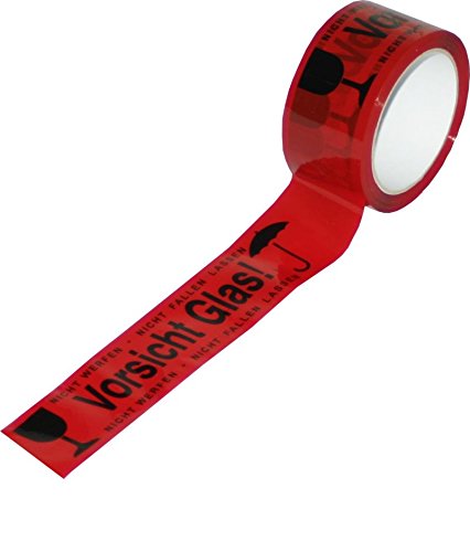 72 Rollen Vorsicht Glas Klebeband 48 mm x 66 m PP Warnklebeband Hinweisklebeband 0,01 Euro/m 72 Rollen Vorsicht Glas Klebeband 48 mm x 66 m PP Warnklebeband Hinweisklebeband 0,01 Euro/m von Mari-Medienverpackungen