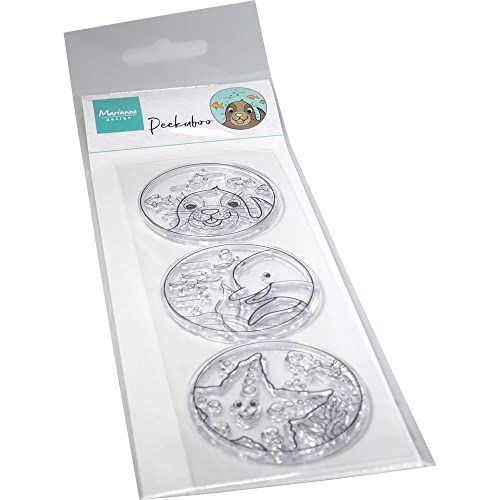 Marianne Design CS1131 Clear Silikonstempel, Hetty's Kuckuck Ozean, zum Stanzen Bastelarbeiten und Präzision Stamping Papercrafts, Silikon-Acryl, transparent, Einheitsgröße, 3 Piece Marianne Design CS1131 Clear Silikonstempel, Hetty's Kuckuck Ozean, zum Stanzen Bastelarbeiten und Präzision Stamping Papercrafts, Silikon-Acryl, transparent, Einheitsgröße, 3 Piece von Marianne Design