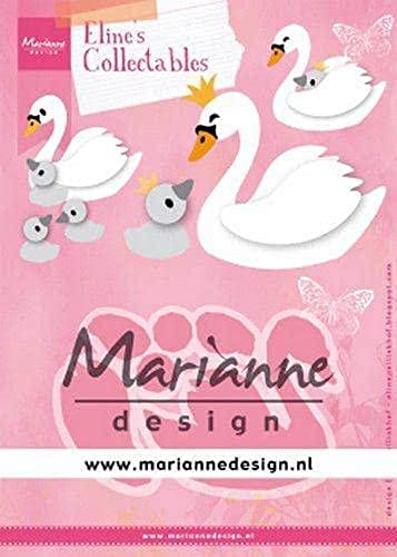 Marianne Design Collectables, Schwan, für Detaillierte Stanzformen und Prägedetails im Papierhandwerk von Marianne Design