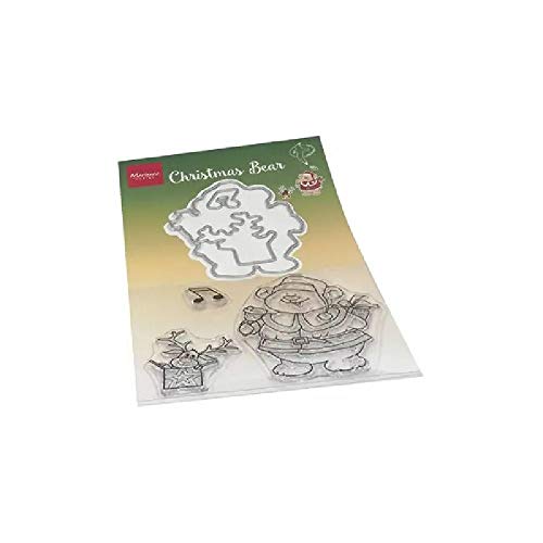 Marianne Design Stempel, transparent, Weihnachtsbär für kreative Hobbys, Stanzen und Versiegelungen, Kunststoff, Einheitsgröße Marianne Design Stempel, transparent, Weihnachtsbär für kreative Hobbys, Stanzen und Versiegelungen, Kunststoff, Einheitsgröße von Marianne Design