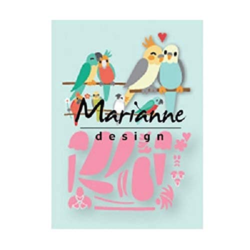 Marianne Design MDCOL1465 Stanzform, Metall, Rosa, Größe M Marianne Design MDCOL1465 Stanzform, Metall, Rosa, Größe M von Marianne Design
