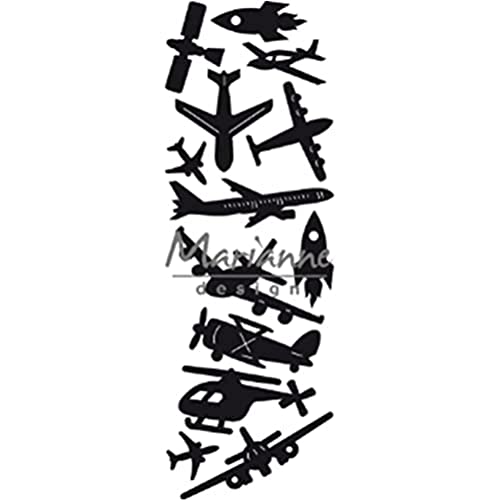 Marianne Design MDCR1471 Punch Die - Aviation Stanzform, Metall, silbergrau, S Marianne Design MDCR1471 Punch Die - Aviation Stanzform, Metall, silbergrau, S von Marianne Design