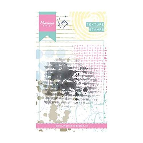 Marianne Design MDMM1616 Tiny's Imprint Gummi-Stempel, Synthetisches Matrial, Mehrfarbig, 16 x 10 x 0.5 cm von Marianne Design