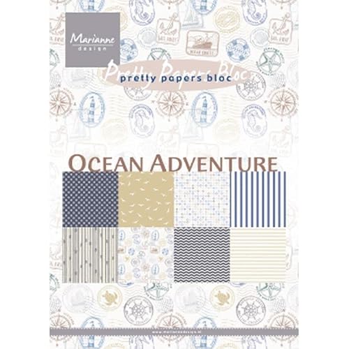 Marianne Design Papierblock, A5, Ozean gedämpft Marianne Design Papierblock, A5, Ozean gedämpft von Marianne Design