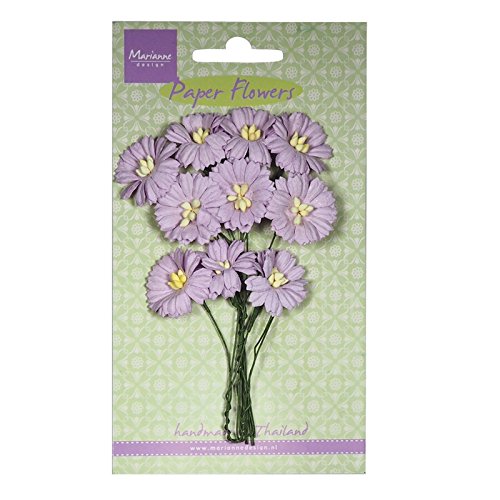 Marianne Design leicht Lavendel Blumen Margeriten Karte violett von Marianne Design