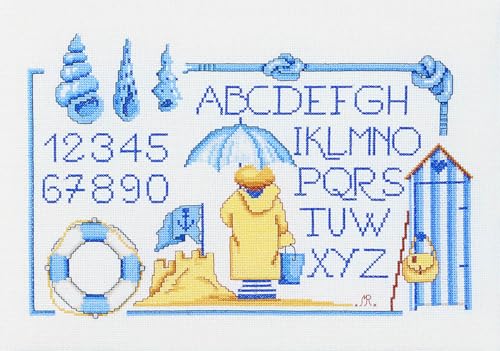 Marie Coeur Kreuzstich-Set am Meer, 35 x 45 cm Marie Coeur Kreuzstich-Set am Meer, 35 x 45 cm von Marie Coeur