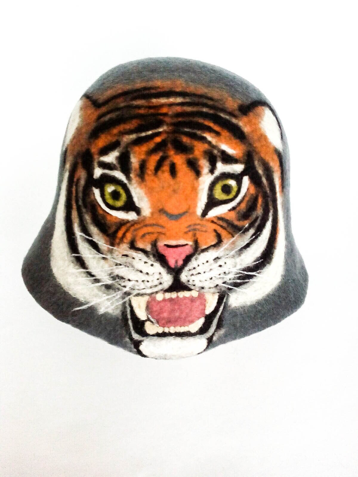 2022 Symbol Tigerwolle Filz Saunahut Valentinstag von MarinaSheepShop