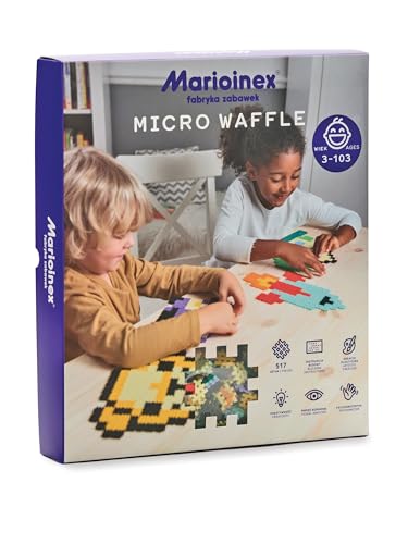Marioinex 903025 Blöcke Micro Waffel Kindergarten Satz von 817 Stück schaumstoff bausteine kinder building blocks kinder bausteine kinder konstruktionsspielzeug von Marioinex