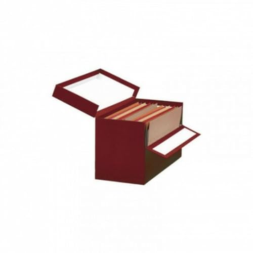 Mariola Aktenbox rot DIN A4 39 x 25,5 x 20 cm von Mariola