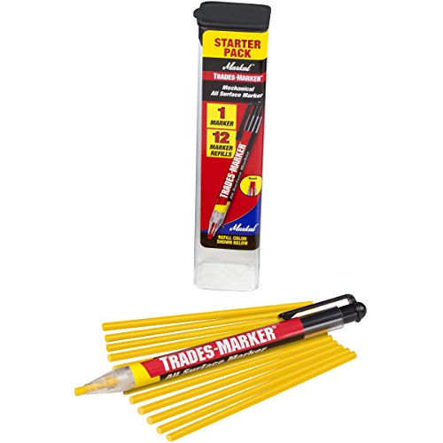 Markal 96131 trades-marker Starter-Pack, gelb von Markal