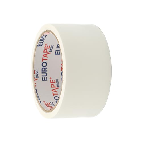 Verpackungsklebeband Klebeband Farbe: Weiß 48mmx45m Paketband Packband Bunt Akryl (6 Rollos) von Marke