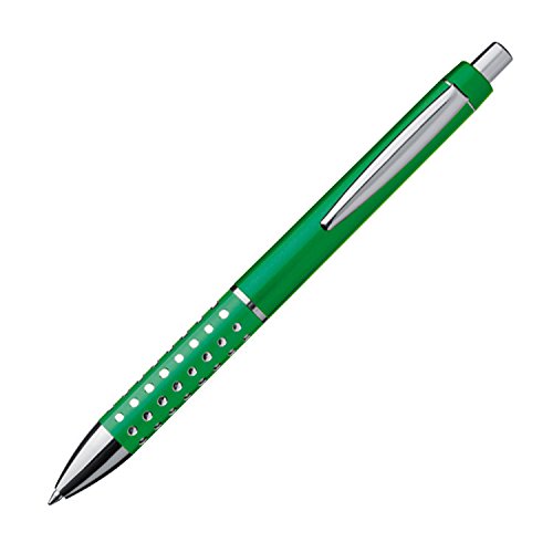 10 Kugelschreiber / "Glitzer" / Farbe: grün von Markenlos