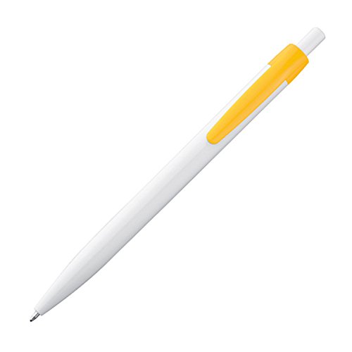 25x Kugelschreiber / Clipfarbe: gelb 25x Kugelschreiber / Clipfarbe: gelb von Markenlos