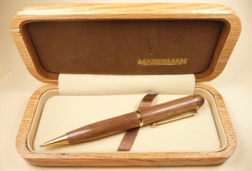 MARKSMAN Kugelschreiber Echtholz im Etui von Marksman