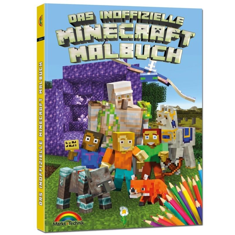 Das Inoffizielle Minecraft Malbuch Für Kinder Und Jugendliche - Zum Ausmalen Der Minecraft Welt - David Haberkamp, Kartoniert (TB) von Markt +Technik