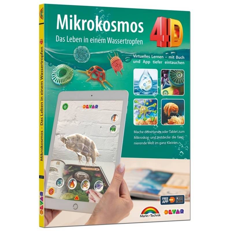 Mikrokosmos 4D - Das Leben In Einem Wassertropfen - Markt+Technik Verlag GmbH, Gebunden von Markt +Technik
