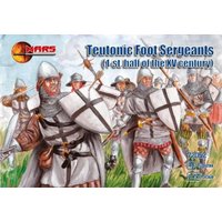 Teutonic foot sergeants, 1st half of XV von Mars Figures