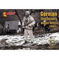 WWII German elite infantry - Winter dress von Mars Figures