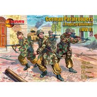 WWII German paratroopers (Tropical uniform) von Mars Figures