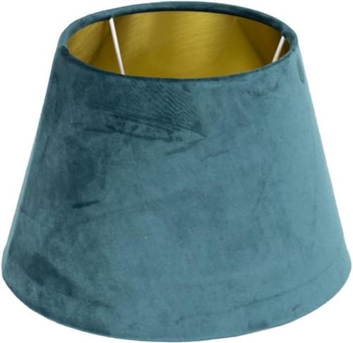 Tischlampenschirm Petrol Blau Samt Modern Mars & More 24 cm E27 Tischlampenschirm Petrol Blau Samt Modern Mars & More 24 cm E27 von Mars & More
