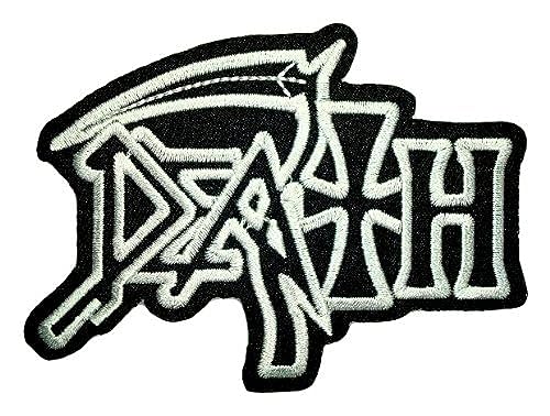 DEATH Music Songs Heavy Metal t Shirts Logo MD01 Iron on Patches by MartOnNet Music Patch von MartOnNet Music Patch