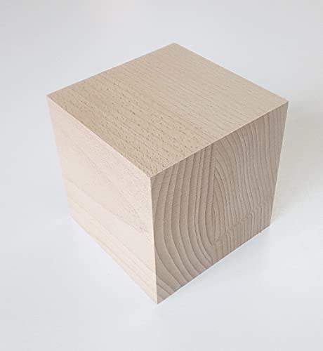 1 Holzwürfel Holzklötze Buche massiv. 9x9x9cm. Sondermaße. 1 Holzwürfel Holzklötze Buche massiv. 9x9x9cm. Sondermaße. von Martin Weddeling