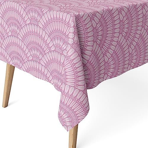 Martina Home Harzbeschichtete Tischdecke Cies, 250 x 140 cm, Lila von Martina Home