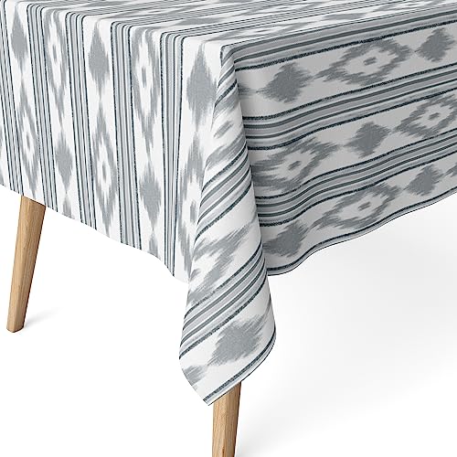 Martina Home Harzbeschichtete Tischdecke Inseln, 240 x 140 cm, Grau von Martina Home