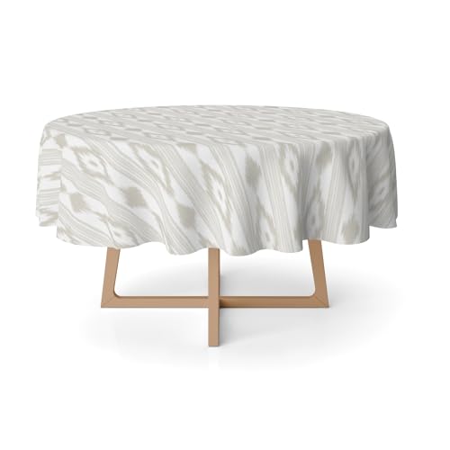 Martina Home Harzbeschichtete Tischdecke Inseln, rund, 140 cm, Beige Martina Home Harzbeschichtete Tischdecke Inseln, rund, 140 cm, Beige von Martina Home