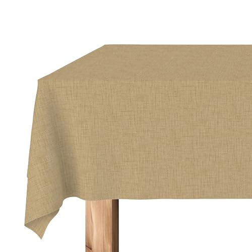 Martina Home Harzbeschichtete Tischdecke Levante, 240 x 140 cm, Beige von Martina Home