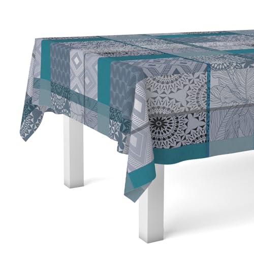 Martina Home Tischdecke, Wachstuch, Pompe, Blau, 200 x 140 cm Martina Home Tischdecke, Wachstuch, Pompe, Blau, 200 x 140 cm von Martina Home
