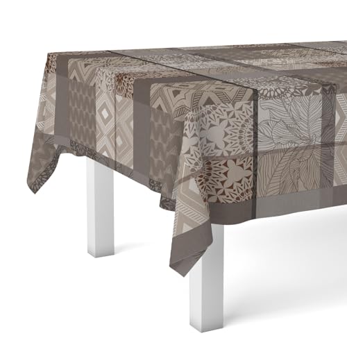 Martina Home Tischdecke, Wachstuch, Pompe, Braun, 180 x 140 cm Martina Home Tischdecke, Wachstuch, Pompe, Braun, 180 x 140 cm von Martina Home
