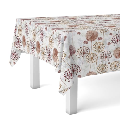 Martina Home Wachstuchtischdecke Freda, 140 x 140 cm, Lila von Martina Home