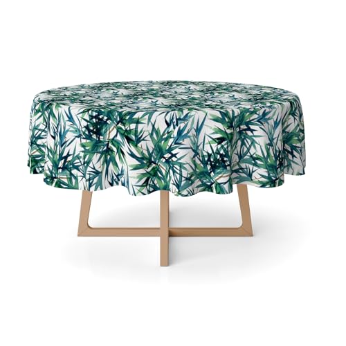 Martina Home Harzbeschichtete Tischdecke Caserta, rund, 140 cm, Blau Martina Home Harzbeschichtete Tischdecke Caserta, rund, 140 cm, Blau von Martina Home