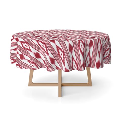 Martina Home Harzbeschichtete Tischdecke Inseln, rund, 140 cm, Rot Martina Home Harzbeschichtete Tischdecke Inseln, rund, 140 cm, Rot von Martina Home