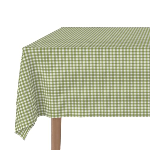 Martina Home Tischdecke mit Teflonbeschichtung Petit Vichy, 240 x 140 cm, Pistaziengrün von Martina Home