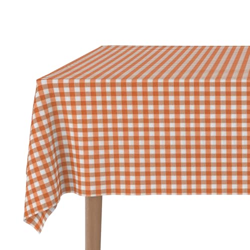 Martina Home - Vichy Teflon-Tischdecke - Orange - 250x140 cm Martina Home - Vichy Teflon-Tischdecke - Orange - 250x140 cm von Martina Home