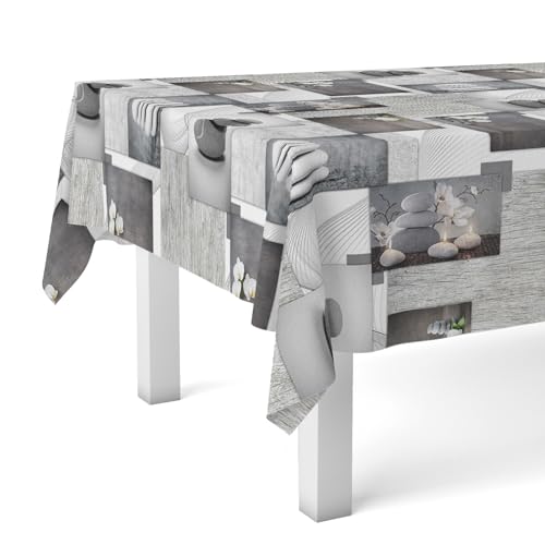 Martina Home Wachstuch Zen Stones, einzigartig, 140 cm, rund von Martina Home