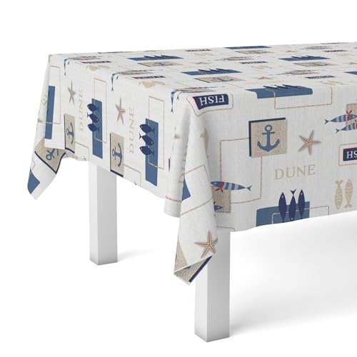 Martina Home Wachstuchtischdecke Meer, 200 x 140 cm, Blau Martina Home Wachstuchtischdecke Meer, 200 x 140 cm, Blau von Martina Home
