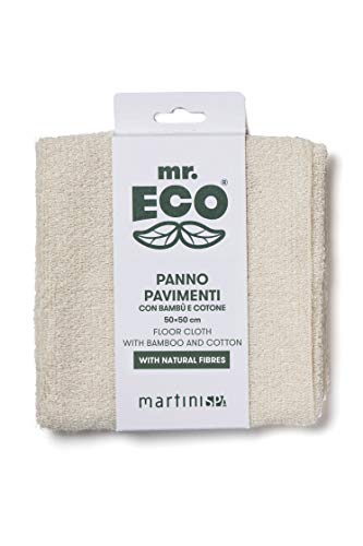 Martini Spa Mr.Eco-Chiffon sols en Fibres de bambou et Coton, 50 x 50 cm, 1 unité Grüne Haushaltsschwämme Bodentuch Bambusfaser, Bambus, Natürliches Beige, one Martini Spa Mr.Eco-Chiffon sols en Fibres de bambou et Coton, 50 x 50 cm, 1 unité Grüne Haushaltsschwämme Bodentuch Bambusfaser, Bambus, Natürliches Beige, one von Martini Spa