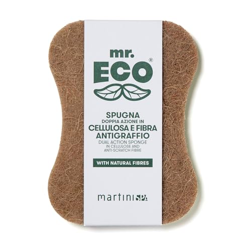 Martini Spa Zelluloseschwamm in Form eines Kleeblatts mit kratzfester Faser, Einheitsgröße Martini Spa Zelluloseschwamm in Form eines Kleeblatts mit kratzfester Faser, Einheitsgröße von Martini Spa