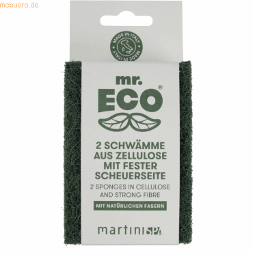 mr. ECO Schwamm mr. ECO H513X feste Scheuerseite 2 Stück von mr. ECO