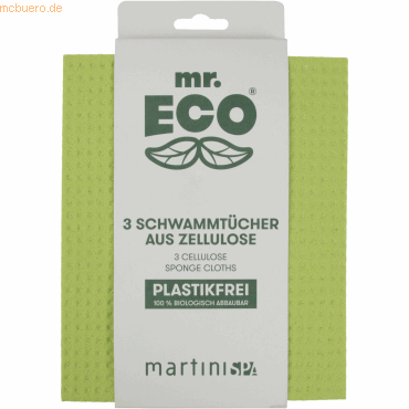 mr. ECO Schwammtuch mr. ECO H513V 3 Stück von mr. ECO